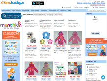 Tablet Screenshot of cleobabys.com